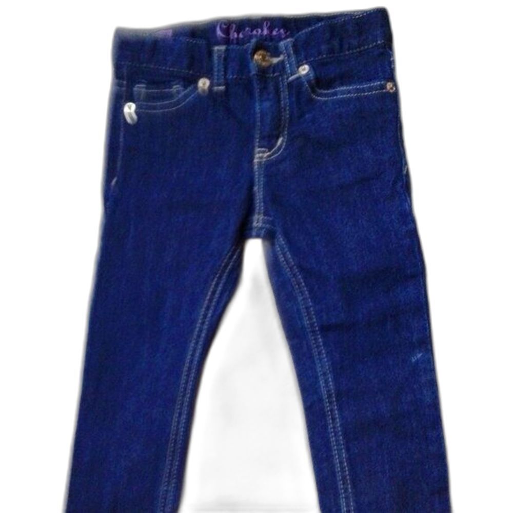 Cherokee Skinny Jeans Size 3T Dark Blue Wash Stretch Adjustable Pockets